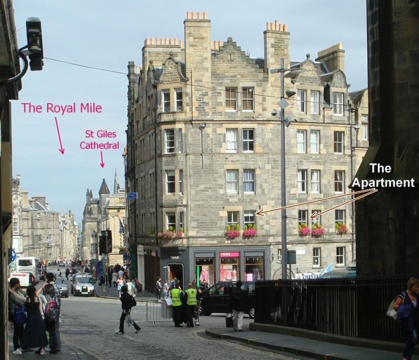 Royal Mile Apartment, 1 Minute From The Castle. Edimburgo Exterior foto